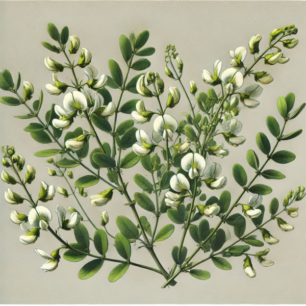 Cytisus praecox 'Albus', Vårgyvel